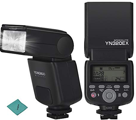 YONGNUO YN320EX Drahtlose TTL-Kamera Flash Master Slave Speedlite 1 / 8000s HSS GN31 5600K für Sony A7 / A7R / A7S / A58 / A99 / A77 II / A6000 / A6300 / A6500