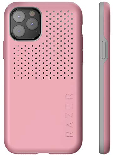 Razer Arctech Pro Quartz Case for iPhone 11 Pro Max (Protective Case with Thermaphene Performance Technology, Certified Protection from Drops, Improved Smartphone Cooling) Quartz