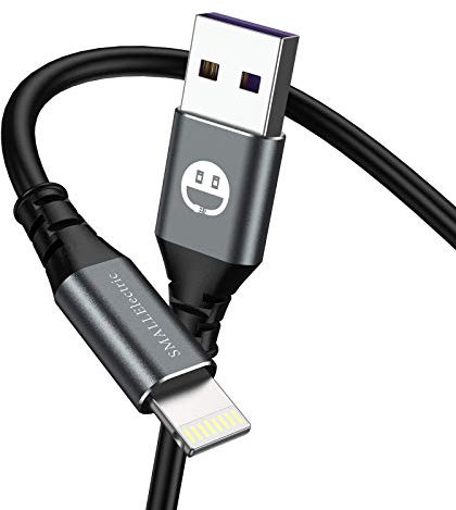 1ft iPhone Charger Short Lightning Cable, 3-Pack MFi-Certified iPhone Charger Cable 1 Foot Charging Cord for iPhone 12 11 Pro X XS Max XR/8 Plus/7 Plus/6/6s Plus/5s /5c/iPad Mini Air(Grey)
