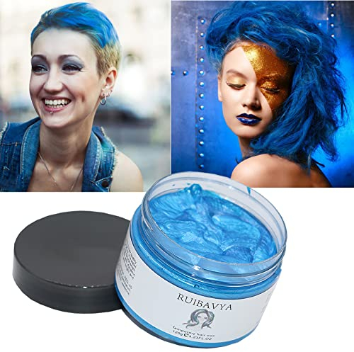 Hombres y Mujeres Cera Color Pelo Cera de Colores Para el PeloCera de Peinado Mate Coloración