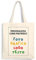 CHEMAGLIETTE! Borsa Shopper Personalizzata Personalizzabile Cotone Manici Lunghi 67cm Dimensioni 38x42