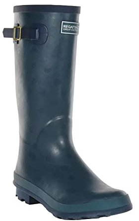 Regatta Womens/Ladies Ly Fairweather II Tall Durable Wellington Boots (3 UK) (Dragonfly Dot)