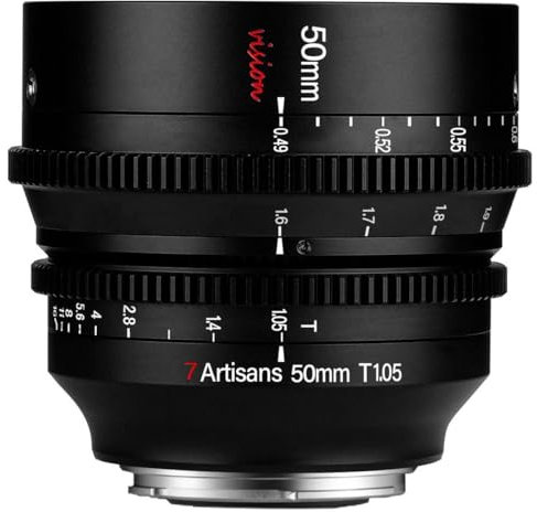7Artisans Vision 50mm T1.05 für MFT