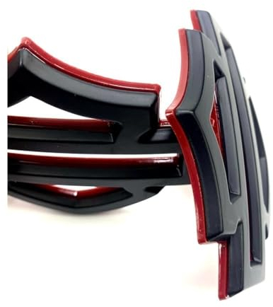 LEMING Distintivi Adesivi per Serbatoio Carburante CNC per H.Arley D.avidson XL883 XL1200 X48 DYNA Fat Bob Breakout Low Rider Road King G Adesivi Moto Protezione (Color : Black 2PCS)