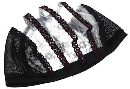 FOMIYES Perückennetzkappe Einheitsgröße Dehnbar Atmungsaktiv Mesh Haarnetz Für Perücken Und Modische Kopfbedeckung