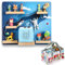 OUKNAK Magnetisches Toniebox Regal, Schwimmendes Regal für Toniebox, Wandhalterung Holzregal mit Tragetasche Kompatibel mit Tonie Audio Player Figuren Charakter für Kinderbabyzimmer (Astronaut)