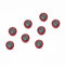 DolDer Lot de 8 vis à six pans creux M3 x 6 mm + rondelles pour disques durs de 2,5 (rouges)
