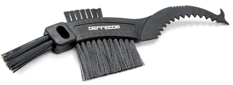Errecom 1000 Miglia BKR 2110 Brosse de Nettoyage pour Chaîne Vélo à Trois Têtes avec Grattoir d'Élimination de la Boue, Noire