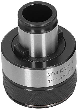 Pinza Roscadora, Máquina Roscadora de Acero de Alta Velocidad Adaptador de Taladro con Pinza Herramienta de Hardware ‑ ISO ‑ M14, para Roscadoras, Taladradoras, Fresadoras,
