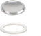Sello de junta, anillo de sellado de silicona de repuesto para arandela y filtros, compatible con cafetera Moka de acero inoxidable y cafetera espresso de estufa, hecho de goma de silicona flexible (3