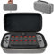 Qoosea Étui de Transport pour Console Nintendo Switch 2 (2025), Sac de Transport Rigide EVA avec Pochette Zippée en Maille, Coque de Voyage Rigide Housse pour Nintendo Switch 2 (Gris)