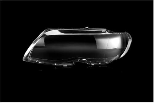 OKNGHPLIU Auto Scheinwerferabdeckungen Für BMW X5 E53 2004-2006, Scheinwerfer Shell Lampenschirm Scheinwerferglas Streuscheibe Objektiv Shell,A/Left