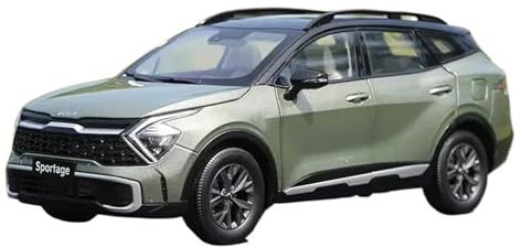 1:18 Für KIA Spirtage SUV Legierung Auto Modell Sammlung Ornament Dekoration Druckguss Fahrzeuge Modell(Green)