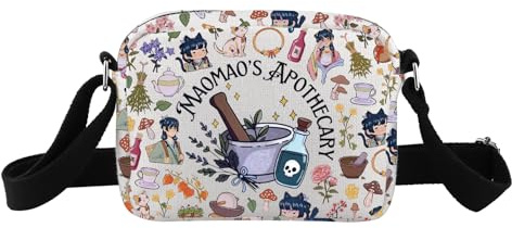 FUNYSO Anime Fan Geschenk Apotheker Diaries Crossbody Tasche Medizin Anime Liebhaber Umhängetasche Geschenk für Frauen