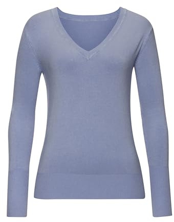 VIVANCE Damen V-Ausschnitt-Pullover