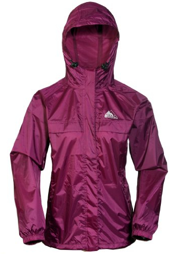 Cox Swain 2-Lagen Damen Outdoor Funktions Regenjacke - 3.000mm Wassersäule -3.000mm Atmungsaktivität, Colour: Berry, Size: S