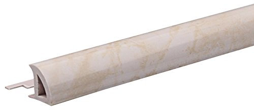 ARCANSAS PROFILO JOLLY PVC 8X2, 5 MARM. ROSA CHIARO 20 PZ