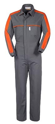 take time/lancelot Arbeitsanzug mit grauem Kragen Gabardine Officina A42807 Large