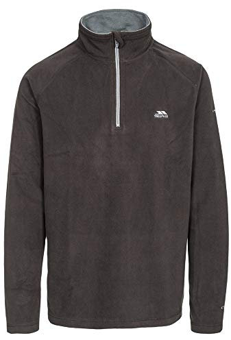 Trespass Mens Blackford Microfleece (L) (Black)