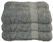 Julie Julsen 3er Pack Duschtuch 29 Farben erhältlich weich und saugstark 500gsm Öko Tex 70 x 140 cm Silbergrau B-Ware