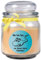 HS Candle Duftkerze im Bonbonglas zum Vatertag, Duft: Vanille (Gelb), 300g - Brenndauer bis zu 70 Stunden, Kerze aus Glas mit Duft