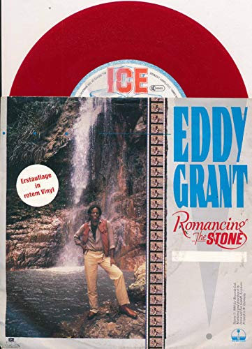 Romancing The Stone - Eddy Grant - Rotes Vinyl - Single 7 Vinyl 245/04