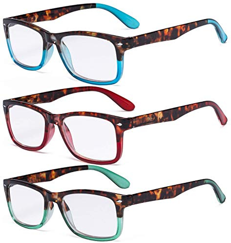 Eyekepper 5-Pack Classic Federscharniere Qualität Lesebrille inklusive Computer Leser