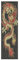 LDIYEU Drachen Rot Gelb Japan Skateboard Griptape rutschfest Selbstklebend Longboard Griptapes Aufkleber Griffband 33X 9(1pcs)