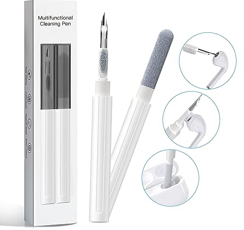 Airpod Cleaning Kit, New generation AirPods Cleaner, Multifunctional Earbuds Cleaning Pen for Bluetooth Earphones Case Dust Removal, Cleaning Tools for Keyboards Phone AirPods Earphones