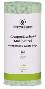 Kildwick kompostierbare Müllbeutel 30 Liter