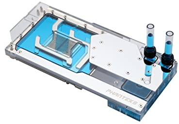 Phanteks RTX 4080/90 Wasserblock inkl. Backplate für Asus, D-RGB - chrom