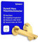 Duravit Wave Waschtischarmatur, Unterputz, Wasserhahn Bad, Armatur Waschbecken, Gold Poliert