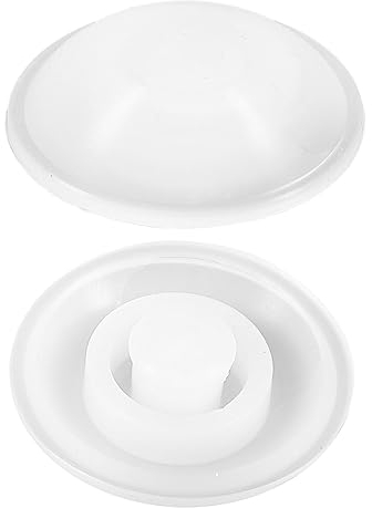 Hoement 2pcs Water Cup Leak Stopper Silicone Water Bottle Kids Water Bottle Spill Proof for Kids Spill Stopper for Cup Belly Bottle Supplies Tumbler Accessories Straw