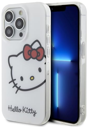 CG MOBILE Hello Kitty Back Case for iPhone - Kitty Head - White (iPhone 14 Pro), white