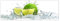 H894M_TV1AP Papier peint non-tissé Motif citron vert 200 x 66 cm