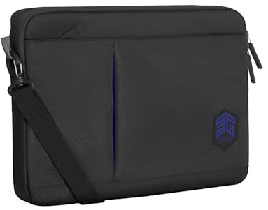STM Blazer Laptop Sleeve - Slim & Protective Fits up to 16 inch Laptop with External Zipper Pocket - Ideal for Students & Business Men & Women - Black