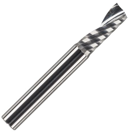 Rennie Tool 6mm Cut x 17mm Flute Solid Carbide Spiral Router Cutter Bit