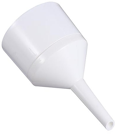 Filter Trichter Kunststofftrichter Labor Pulver Ansaugtrichter nd-Filter Sieb Flüssigkeitstrichter Filtertrichter Vakuum Glasgewebe einstellen kleiner Trichter Brinell Plastik Weiß