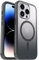 OtterBox Clear Case Series with MagSafe for iPhone 14 Pro, Shockproof, Drop Proof, Ultra-Slim, Protective Case, 2x Tested to Military Standard, Obsidian