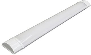 MHtech LED Batten Light - IP20 Fluorescent Light for Home & Office Ceiling, Workshop Lighting, Garage Lighting - 30W Daylight White 6500K Energy Saving Ceiling Light [Energy Class E] (3ft)