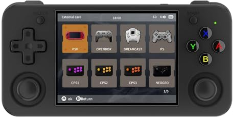 Console di gioco portatile retrò ANBERNIC RG35XX H, scheda da 64G, oltre 5400 giochi