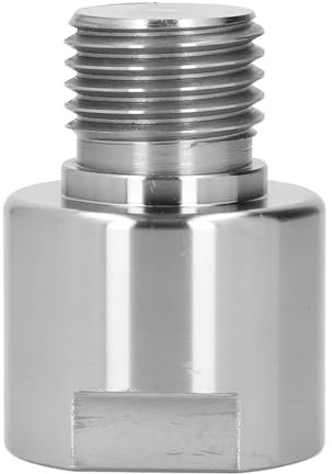 Woodworking Lathe Headstock Spindle Adapter, Alloy Steel Lathe Headstock Spindle Adapter M33 X 3.5mm Female, 1in X 8 TPI Male Chuck Faceplate Adapter, for Woodworking