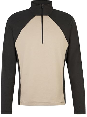 Ziener Herren JITO Skipullover, Skirolli, Funktions-Shirt | warm, elastisch, Recycled, Cashew, 56