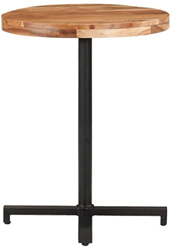 Bistrotisch Rund Ø60x75 cm Akazie Massivholz,320277