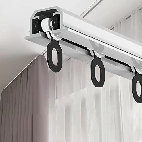 FT) Hochwertige, platzsparende Vorhangstange für Badezimmer Privatsphäre und Heimdekoration