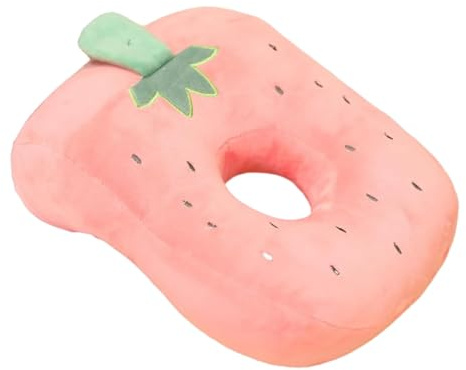 Ninnyi Ear Piercing Pillow, Cute Soft Pillow with Hole for Ear for Napping in Classrooms Offices Libraries Airplanes, Memory Cotton