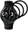 Beukei Protector de Pantalla Compatible con Google Pixel Watch 3 45mm, 3 Piezas Protector Pantalla Completo, [Cristal Dureza 9H] [Anti-Rayaduras] Cristak Templado