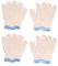 2 Pairs Safety Gloves Cooking Gloves Thermal Insulated Gloves 300℃ Heat Resistant Non Slip Anti Scalding Mitts for BBQ Oven