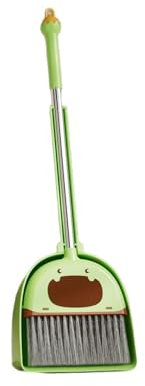 Toddler Broom|Children's Small Broom Dustpan Sett|Henry Brush Set Cleaning Sweeping Play Set|Todler Cleaning Broomm
