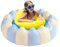 Piscine Gonflable | Piscine Portable pour Jardin - Aire De Jeux Aquatiques Compacte 120 x 120 x 30 cm pour Jardin Plage Intérieure Camping Loisirs